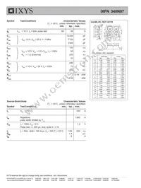 IXFN340N07 Datasheet Page 2