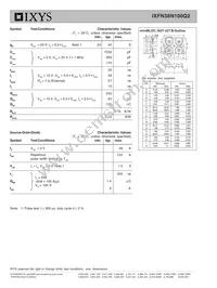 IXFN38N100Q2 Datasheet Page 2