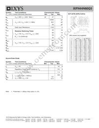 IXFN44N80Q3 Datasheet Page 2