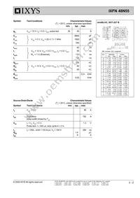 IXFN48N55 Datasheet Page 2
