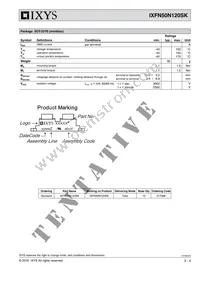 IXFN50N120SK Datasheet Page 3