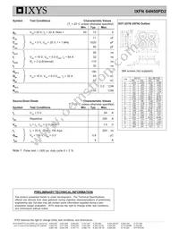 IXFN64N50PD2 Datasheet Page 2
