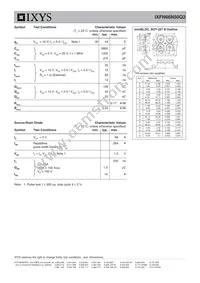 IXFN66N50Q2 Datasheet Page 2