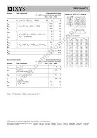 IXFN70N60Q2 Datasheet Page 2