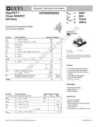 IXFN82N60Q3 Datasheet Cover