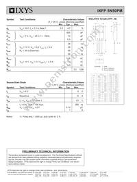 IXFP5N50PM Datasheet Page 2