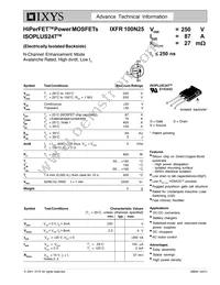 IXFR100N25 Datasheet Cover