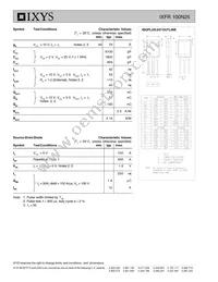 IXFR100N25 Datasheet Page 2