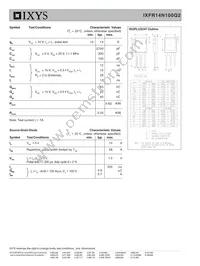 IXFR14N100Q2 Datasheet Page 2