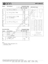 IXFR180N15P Datasheet Page 2
