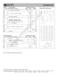 IXFR20N100P Datasheet Page 2