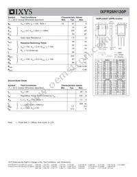 IXFR26N120P Datasheet Page 2