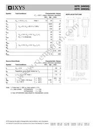 IXFR26N50Q Datasheet Page 2