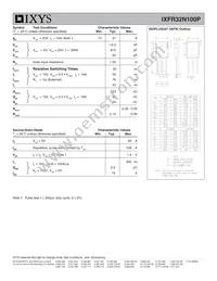 IXFR32N100P Datasheet Page 2