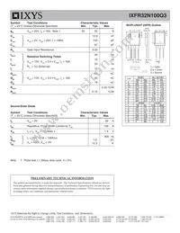 IXFR32N100Q3 Datasheet Page 2