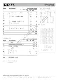 IXFR32N50Q Datasheet Page 2