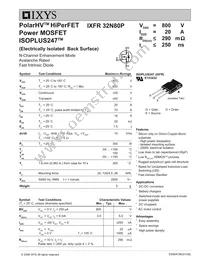 IXFR32N80P Datasheet Cover