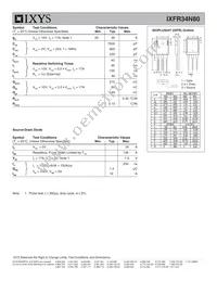 IXFR34N80 Datasheet Page 2