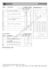 IXFR40N50Q2 Datasheet Page 2