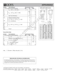 IXFR44N50Q3 Datasheet Page 2
