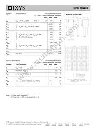 IXFR58N20 Datasheet Page 2