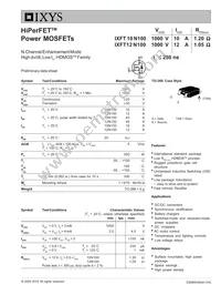 IXFT12N100 Datasheet Cover