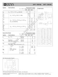 IXFT12N100 Datasheet Page 2
