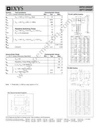 IXFT12N100F Datasheet Page 2