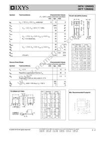 IXFT12N90Q Datasheet Page 2