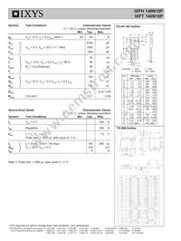 IXFT140N10P Datasheet Page 2
