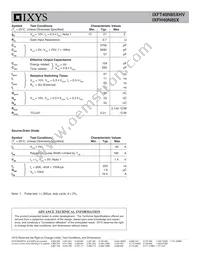 IXFT40N85XHV Datasheet Page 2