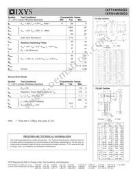 IXFT44N50Q3 Datasheet Page 2