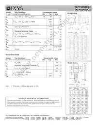 IXFT50N30Q3 Datasheet Page 2