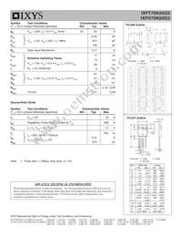IXFT70N20Q3 Datasheet Page 2