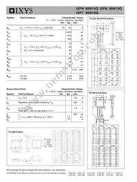 IXFT80N15Q Datasheet Page 2