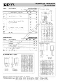 IXFV110N10PS Datasheet Page 2