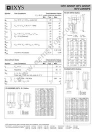 IXFV22N50PS Datasheet Page 2