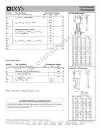 IXFX170N20T Datasheet Page 2