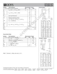 IXFX26N120P Datasheet Page 2