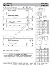 IXFX66N85X Datasheet Page 2