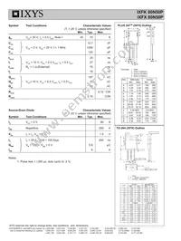 IXFX80N50P Datasheet Page 2