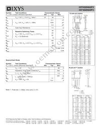 IXFX80N60P3 Datasheet Page 2