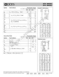 IXFX90N20Q Datasheet Page 2