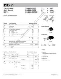 IXGA90N33TC Datasheet Cover