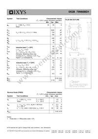 IXGB75N60BD1 Datasheet Page 2