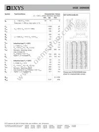 IXGE200N60B Datasheet Page 2