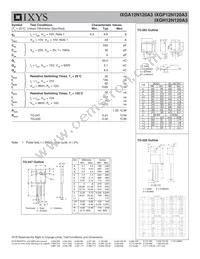 IXGH12N120A3 Datasheet Page 2