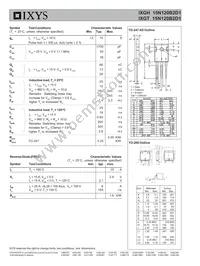 IXGH15N120B2D1 Datasheet Page 2