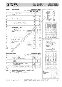 IXGH15N120BD1 Datasheet Page 2