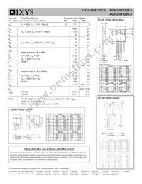 IXGH24N120C3 Datasheet Page 2